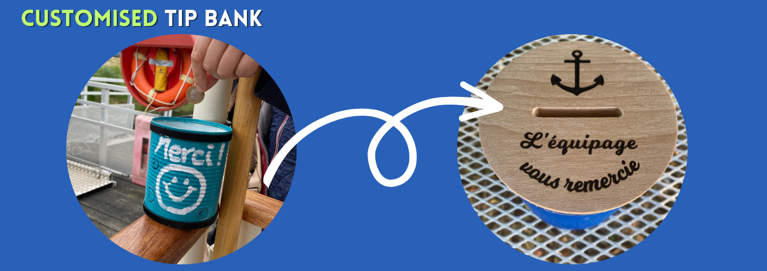 Personalised tip bank